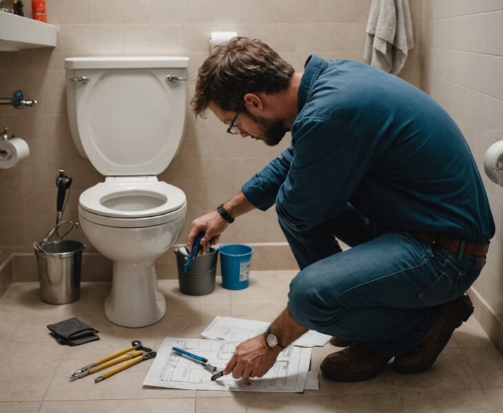 Pente excessive d’évacuation des WC : impacts et solutions pratiques à adopter