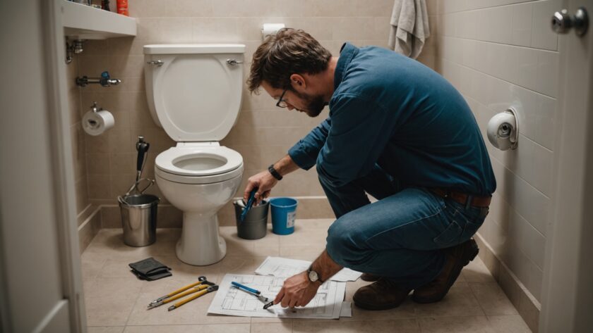 Pente excessive d’évacuation des WC : impacts et solutions pratiques à adopter