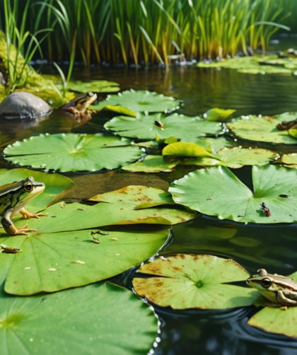 découvrez comment nourrir naturellement vos grenouilles dans un bassin avec des aliments adaptés et des astuces pratiques pour leur assurer une alimentation saine et équilibrée.
