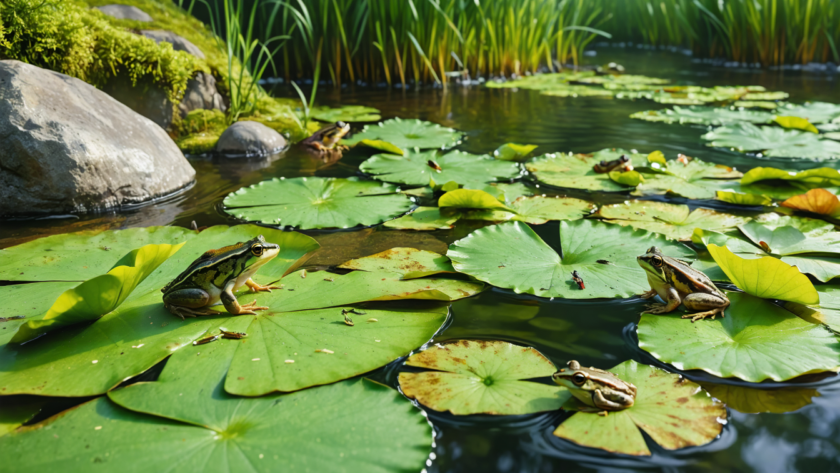 découvrez comment nourrir naturellement vos grenouilles dans un bassin avec des aliments adaptés et des astuces pratiques pour leur assurer une alimentation saine et équilibrée.