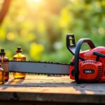 Huile chaîne de tronçonneuse : découvrez des alternatives naturelles et performantes