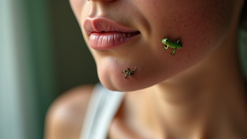 Crottes de gecko : guide pratique pour identifier, comprendre et nettoyer efficacement