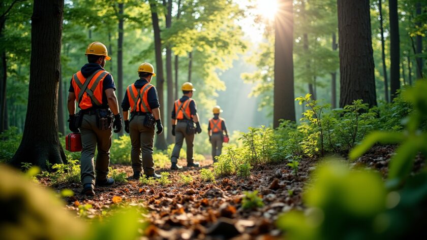 Abattage d'arbres en 2025 : guide complet des aides financières, subventions et crédits d'impôt