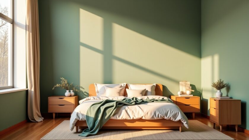 Chambre adulte : 2 couleurs tendance pour une peinture stylée et harmonieuse