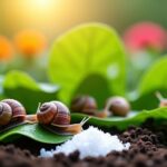 Lutte naturelle : Comment le bicarbonate de soude agit-il contre les escargots ?