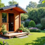 Abri de jardin de 5m² : quelles règles de distance à respecter avec le voisinage ?