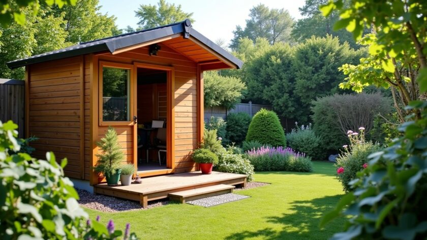Abri de jardin de 5m² : quelles règles de distance à respecter avec le voisinage ?