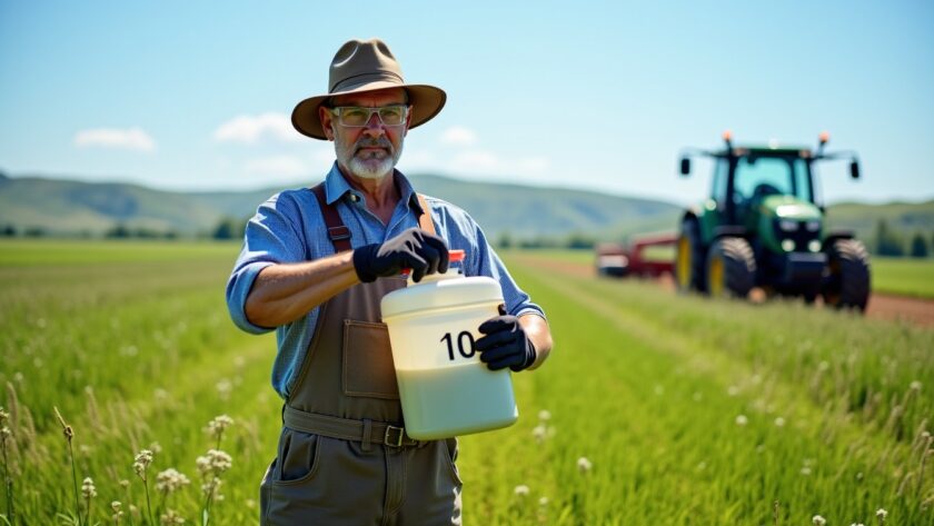 Guide précis : quelle quantité de Roundup doser pour 10 litres d'eau ?