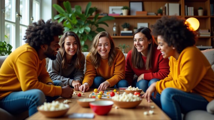 Activités faciles et amusantes à partager entre amis à la maison