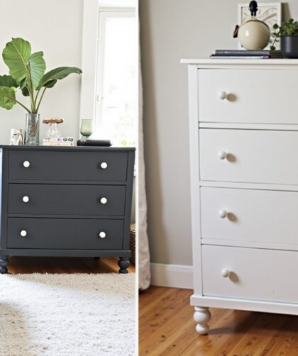 Relooking de meubles : astuces simples pour métamorphoser votre mobilier avant/après