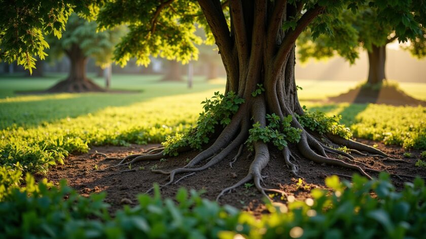 Racines de mûrier et platane : risques cachés et conseils pour protéger votre jardin
