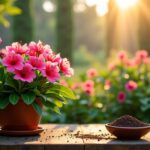 Le marc de café, un engrais naturel pour stimuler la croissance du laurier rose