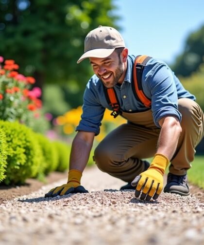 Poser du gravier sans creuser : le guide pratique et simplifié