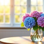 Astuces pour préserver la beauté des hortensias dans un vase durablement