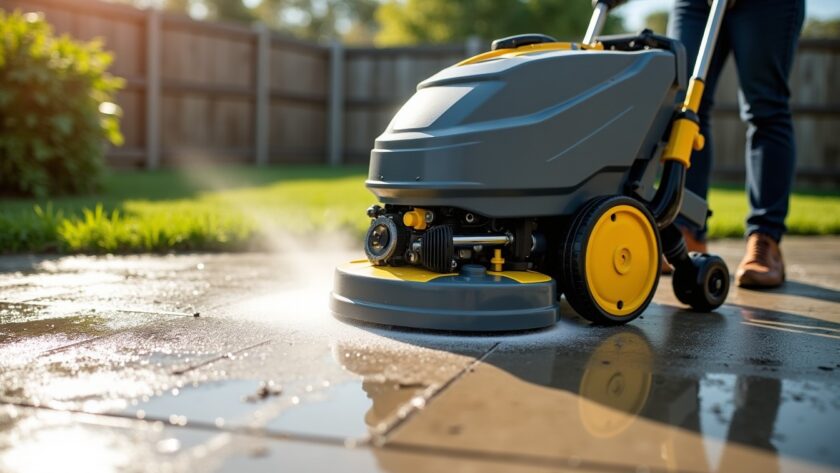 Découvrez les Atouts du Nettoyeur de Surface Haute Pression sur Roues : Efficacité et Mobilité au Rendez-vous